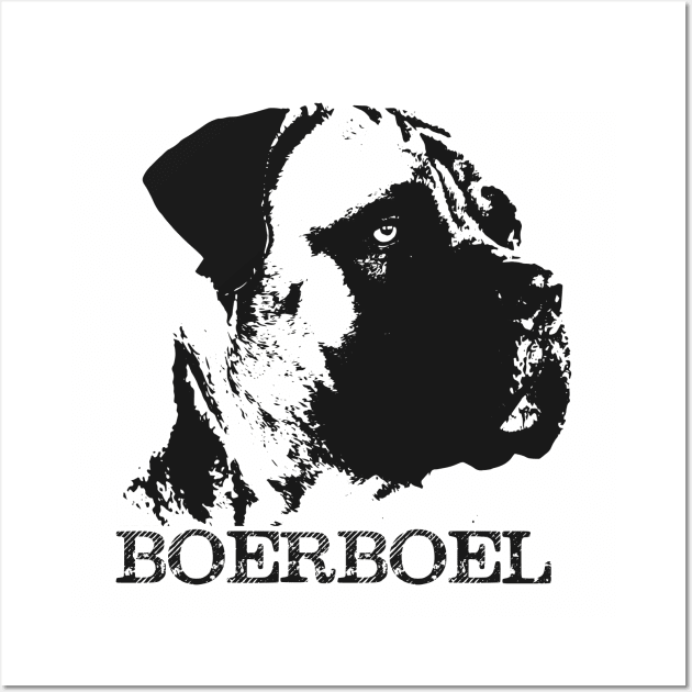 Boerboel - South African Mastiff Wall Art by Nartissima